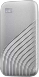 Накопитель SSD WD USB-C 2Tb WDBAGF0020BSL-WESN My Passport 1.8 серебристый