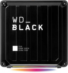 Накопитель SSD WD Thdb3 2Tb WDBA3U0020BBK-EESN D50 Game Dock 1.8 черный USB 3.1 type C