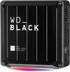 Накопитель SSD WD Thdb3 2Tb WDBA3U0020BBK-EESN D50 Game Dock 1.8 черный USB 3.1 type C