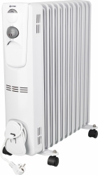 Радиатор масляный Vitek VT-2128 2300Вт белый