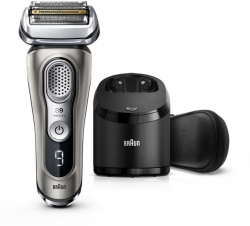 Бритва сетчатая Braun Series 9 9385cc реж.эл.:5 питан.:аккум. серебристый