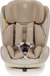 Автокресло детское Happy Baby Unix до 36 кг (1/2/3) Isofix бежевый/белый