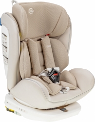 Автокресло детское Happy Baby Unix до 36 кг (1/2/3) Isofix бежевый/белый