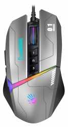 Мышь A4Tech Bloody W60 Max Gun серый/черный
