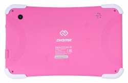 Планшет Digma CITI Kids 80 RK3126C (1.2) 4C RAM1Gb ROM8Gb 8 IPS 1280x800 Android 10.0 Go розовый 2Mpix 0.3Mpix BT WiFi Touch microSD 64Gb minUSB 35