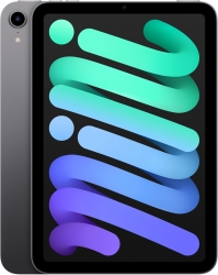 Планшет Apple iPad mini 2021 MK7T3RU/A A15 Bionic 6С ROM256Gb 8.3 IPS 2266x1488 iOS серый космос 12Mpix 12Mpix BT WiFi Touch 10hr