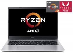 Ноутбук Acer Aspire 3 A315-23-R7CC Ryzen 3 3250U 8Gb SSD512Gb AMD Radeon 15.6 FHD 1920x1080 Eshell silver WiFi BT Cam