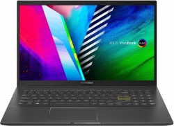 Ноутбук Asus K513EA-L11012T Core i5 1135G7 16Gb SSD512Gb Intel Iris Xe graphics 15.6 OLED FHD 1920x1080 Windows 10 black WiFi BT Cam