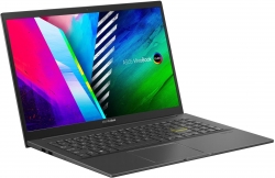 Ноутбук Asus K513EA-L11012T Core i5 1135G7 16Gb SSD512Gb Intel Iris Xe graphics 15.6 OLED FHD 1920x1080 Windows 10 black WiFi BT Cam
