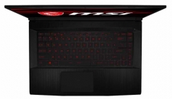 Ноутбук MSI GF63 Thin 10UC-491XRU Core i5 10500H 16Gb SSD512Gb NVIDIA GeForce RTX 3050 4Gb 15.6 IPS FHD 1920x1080 Free DOS black WiFi BT Cam