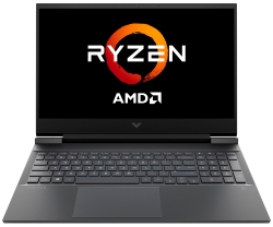 Ноутбук HP Victus 16-e0057ur Ryzen 5 5600H 8Gb SSD512Gb AMD Radeon RX5500M 4Gb 16.1 IPS FHD 1920x1080 Windows 10 dk.silver WiFi BT Cam