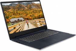 Ноутбук Lenovo IdeaPad 3 17ITL6 Pentium Gold 7505 8Gb SSD256Gb Intel UHD Graphics 17.3 TN HD+ 1600x900 Windows 10 blue WiFi BT Cam