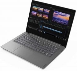 Ноутбук Lenovo V14-IGL Celeron N4120/4Gb/SSD256Gb/UMA/14/TN/FHD 1920x1080/noOS/grey/WiFi/BT/Cam