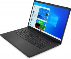 Ноутбук HP 17-cp0090ur 3020e 4Gb SSD256Gb AMD Radeon 17.3 HD+ 1600x900 Windows 10 black WiFi BT Cam