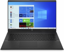 Ноутбук HP 17-cp0088ur Athlon Silver 3050U 4Gb SSD256Gb AMD Radeon 17.3 HD+ 1600x900 Windows 10 black WiFi BT Cam