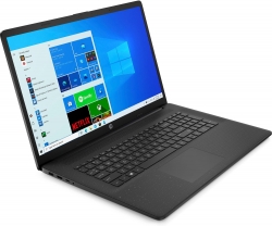 Ноутбук HP 17-cp0088ur Athlon Silver 3050U 4Gb SSD256Gb AMD Radeon 17.3 HD+ 1600x900 Windows 10 black WiFi BT Cam