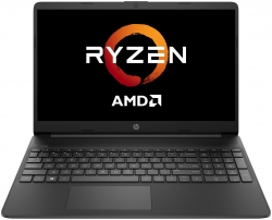 Ноутбук HP 15s-eq1217ur Ryzen 3 3250U 4Gb SSD256Gb AMD Radeon 15.6 IPS FHD 1920x1080 Free DOS 3.0 black WiFi BT Cam