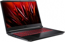 Ноутбук Acer Nitro 5 AN517-54-510Q Core i5 11400H 16Gb SSD512Gb NVIDIA GeForce RTX 3050 4Gb 17.3 IPS FHD 1920x1080 Windows 10 black WiFi BT Cam