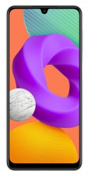 Смартфон Samsung SM-M225F Galaxy M22 128Gb 4Gb белый моноблок 3G 4G 2Sim 6.4 1080x2400 Android 11 48Mpix 802.11 a/b/g/n/ac NFC GPS GSM900/1800 GSM1