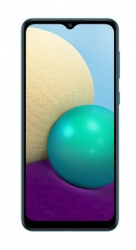 Смартфон Samsung SM-A022 Galaxy A02 32Gb 2Gb синий моноблок 3G 4G 2Sim 6.5 720x1600 Android 10 13Mpix 802.11 b/g/n GPS GSM900/1800 GSM1900 TouchSc 
