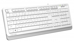 Клавиатура A4Tech Fstyler FKS10 белый/серый USB