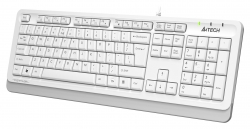Клавиатура A4Tech Fstyler FKS10 белый/серый USB