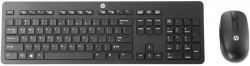 Клавиатура + мышь HP T6L04AA клав:черный мышь:черный USB беспроводная