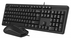Клавиатура + мышь A4Tech KK-3330S черный