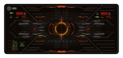 Коврик для мыши Cactus CS-MP-PRO05XXL Skytrek черный 900x400x3мм