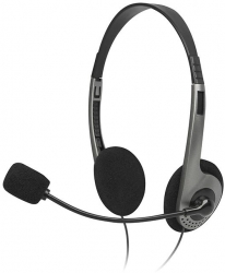 Наушники с микрофоном Sven AP-015MV черный