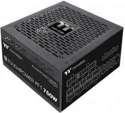 Блок питания Thermaltake ATX 750W Toughpower PF1 ARGB 80+ platinum 24+4+4pin APFC 140mm fan color LED 9xSATA Cab Manag RTL
