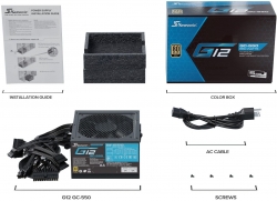 Блок питания Seasonic ATX 550W G12 GC-550 80+ gold 24+4+4pin 120mm fan 3xSATA RTL