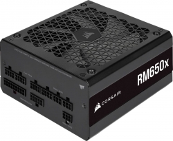 Блок питания Corsair ATX 650W RM650X 80+ gold 24+2x4+4 pin APFC 135mm fan 7xSATA Cab Manag RTL