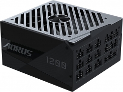 Блок питания Gigabyte ATX 1200W GP-AP1200PM 80+ platinum 24+2x4+4 pin APFC 140mm fan 16xSATA Cab Manag RTL