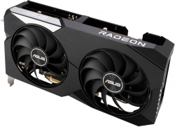 Видеокарта Asus PCI-E 4.0 DUAL-RX6600-8G AMD Radeon RX 6600 8192Mb 128 GDDR6 2044/14000 HDMIx1 DPx3 HDCP Ret