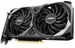 Видеокарта MSI RTX 3060 Ti VENTUS 2X 8G V1 LHR RU NVIDIA GeForce RTX 3060Ti 8192Mb 256 GDDR6 1695/14000 HDMIx1 DPx3 HDCP Ret
