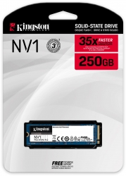 Накопитель SSD Kingston 250Gb SNVS/250G NV1 M.2