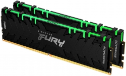 Память DDR4 2x8Gb 3200MHz Kingston KF432C16RBAK2/16 Fury Renegade RGB RTL Gaming PC4-25600 CL16 DIMM 288-pin 1.35В single rank