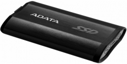 Накопитель SSD A-Data USB-C 1000Gb ASE800-1TU32G2-CBK SE800 1.8 черный