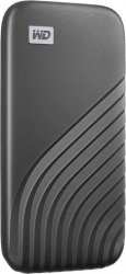 Накопитель SSD WD USB-C 500Gb WDBAGF5000AGY-WESN My Passport 1.8 серый
