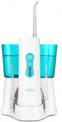 Ирригатор Kitfort КТ-2916-1 белый/бирюзовый
