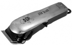 Машинка для стрижки Harizma Old Scull черный (насадок в компл:4шт)