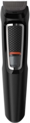 Триммер Philips MG3740/15 черный (насадок в компл:9шт)