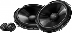 Колонки автомобильные Pioneer TS-651C (без решетки) 390Вт 88дБ 4Ом 16см (6.5дюйм) (ком.:4кол.) компонентные двухполосные
