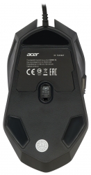 Мышь Acer OMW170 черный оптическая (3200dpi) USB (6but)