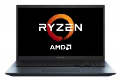 Ноутбук Asus M3500QC-L1079T Ryzen 7 5800H 16Gb SSD512Gb NVIDIA GeForce RTX 3050 4Gb 15.6 OLED FHD 1920x1080 Windows 10 blue WiFi BT Cam