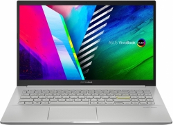 Ноутбук Asus K513EA-L11123T Core i3 1115G4 8Gb SSD256Gb Intel UHD Graphics 15.6 OLED FHD 1920x1080 Windows 10 silver WiFi BT Cam