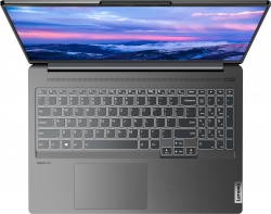 Ноутбук Lenovo IdeaPad 5 Pro 16ACH6 Ryzen 5 5600H 16Gb SSD512Gb AMD Radeon 16 IPS WQXGA 2560x1600 noOS grey WiFi BT Cam