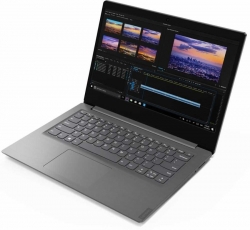 Ноутбук Lenovo V14-IGL Celeron N4020 4Gb SSD128Gb Intel UHD Graphics 600 14 TN FHD 1920x1080 Free DOS grey WiFi BT Cam