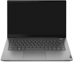 Ноутбук Lenovo Thinkbook 14 G2 ITL Core i3 1115G4 8Gb SSD256Gb Intel UHD Graphics 14 IPS FHD 1920x1080 noOS grey WiFi BT Cam